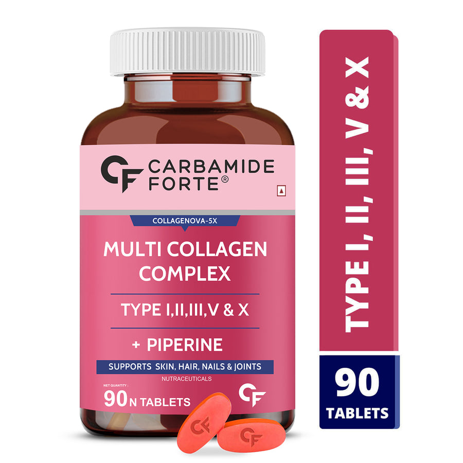 Carbamide Forte Hydrolyzed Multi Collagen Peptide with all Types of
