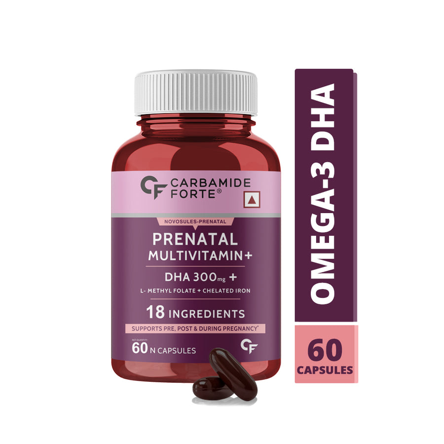 CF Prenatal Multivitamin for Pregnancy with DHA – 60 Capsules