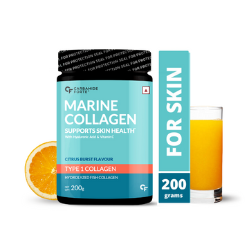 CF Marine Collagen Powder Supplement - for Skin Fish Collagen Powder for Women & Men - 200g Powder